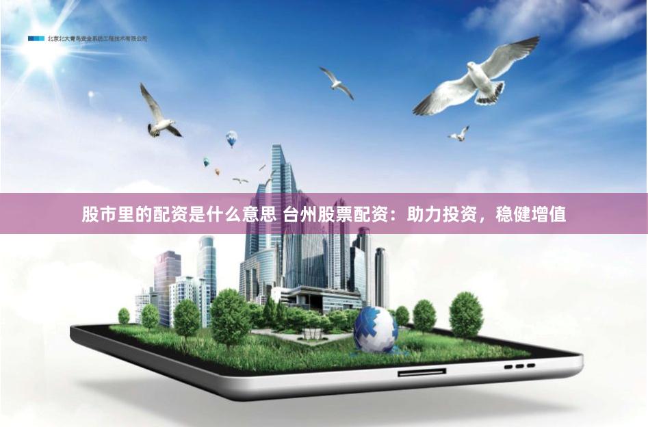 股市里的配资是什么意思 台州股票配资：助力投资，稳健增值